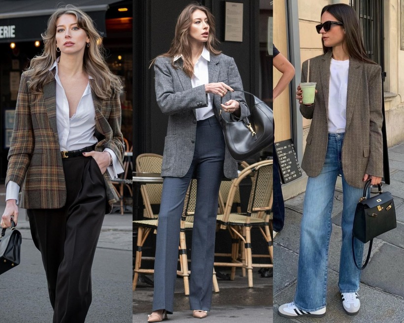 Áo blazer mang đến vẻ ngoài chuyên nghiệp và thanh lịch. Ảnh minh họa.