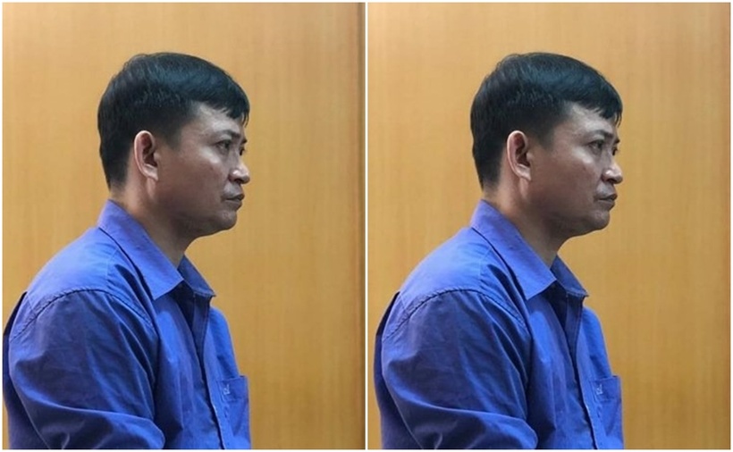 Bị cáo Nguyễn Văn Nghĩa tại tòa. (Ảnh: VOV)