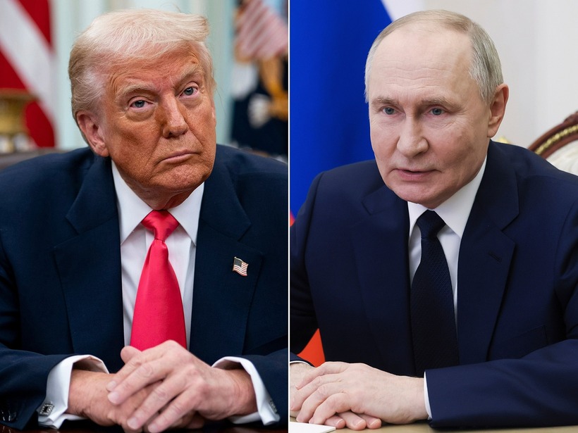 Ông Trump cảnh báo hậu quả nghiêm trọng nếu ông Putin ngăn cản hòa bình với Ukraine. Ảnh: NBC News