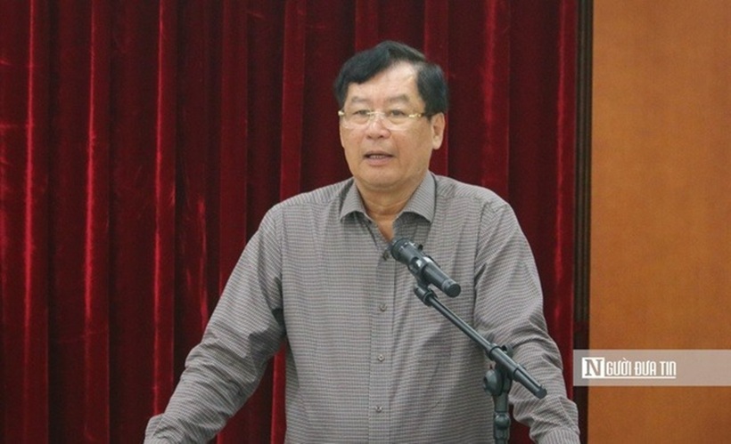 Đồng chí Trần Công Phàn phát biểu.