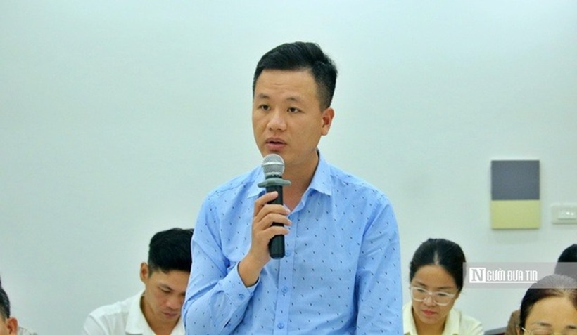 Đại diện Bộ Nội vụ phát biểu tại hội nghị.