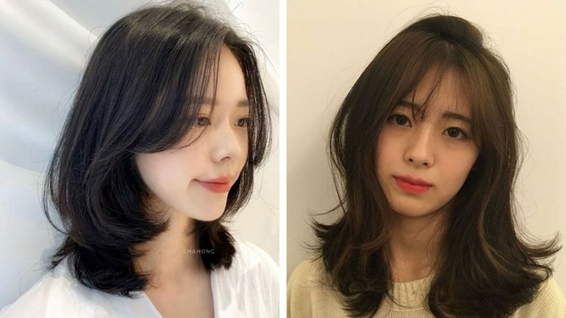 Với những người sở hữu gương mặt gầy, trán cao, mặt dài và cằm nhọn thì sẽ phù hợp với tóc layer này. Kiểu tóc này sẽ che đi phần khuyết điểm một cách hoàn hảo, làm gương mặt trở nên hài hòa và cân đối hơn bao giờ hết.