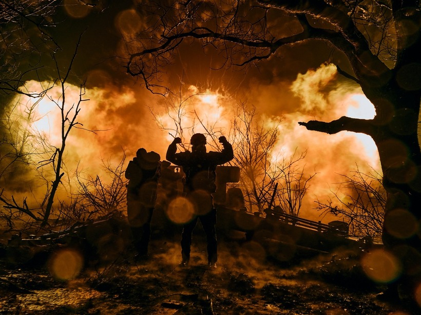 Nga - Ukraine giao tranh ác liệt trên chiến trường. Ảnh: Al Jazeera