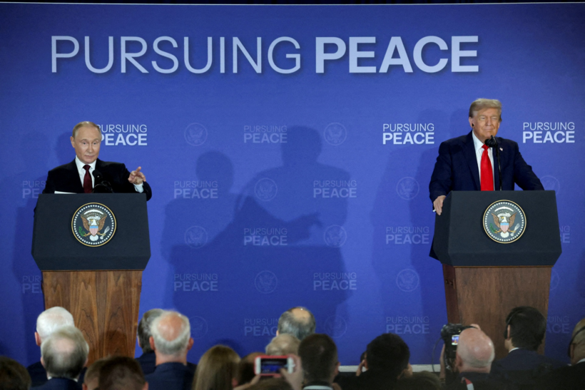 Tổng thống Mỹ tuyên bố rằng cuộc đàm phán giữa ông cùng người đồng cấp Nga "cực kỳ hiệu quả". Ảnh: Reuters