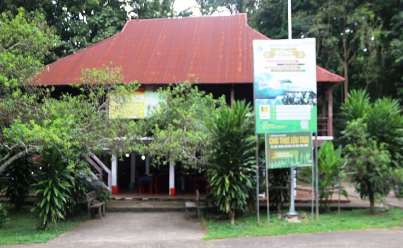 Trước khi mất tích, nam thanh niên ngủ lại trong Bống, khu vực có nhà xa nhất của vườn và không có sóng điện thoại. (Ảnh: VietnamNet)