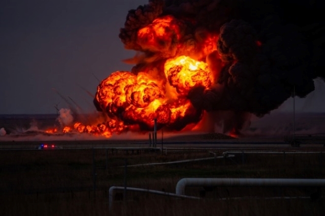 Quân đội Nga đã tấn công một kho chứa tên lửa đạn đạo tầm xa Sapsan của Ukraine. Ảnh minh họa: Avia-pro