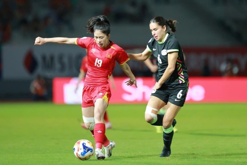 Tuyển nữ Việt Nam lỡ hẹn trận chung kết khi để thua Australia ở bán kết. Ảnh: Tạp chí Tri thức