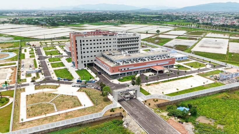 Hai bệnh viện tuyến trung ương cơ sở 2 sẽ đi vào hoạt động ngay dịp Quốc Khánh 2/9