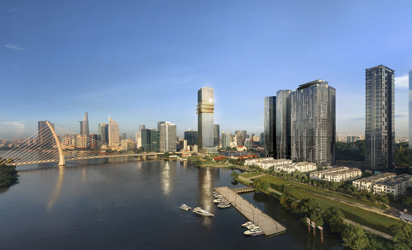 Vị trí đắc địa bên sông Sài Gòn của Grand Marina,Saigon