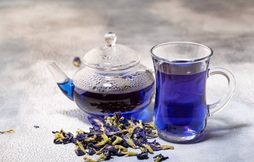 Nước hoa đậu biếc.