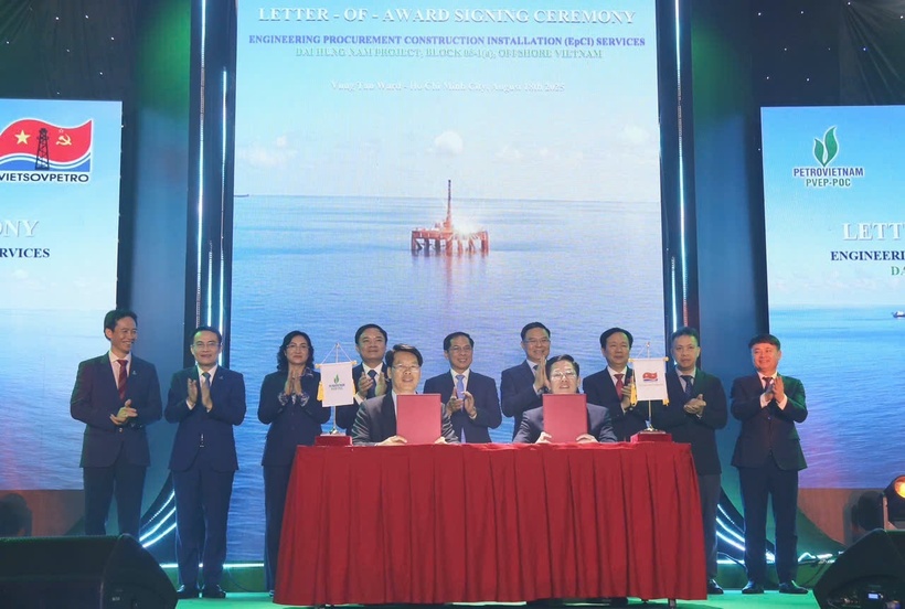 Lễ ký "Thư trao thầu - LOA" - Dự án Đại Hùng Nam