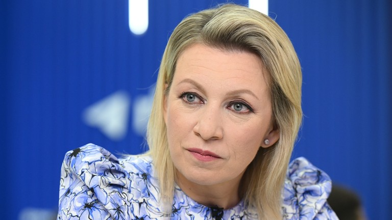 Người phát ngôn Bộ Ngoại giao Nga, bà Maria Zakharova. Ảnh: RT