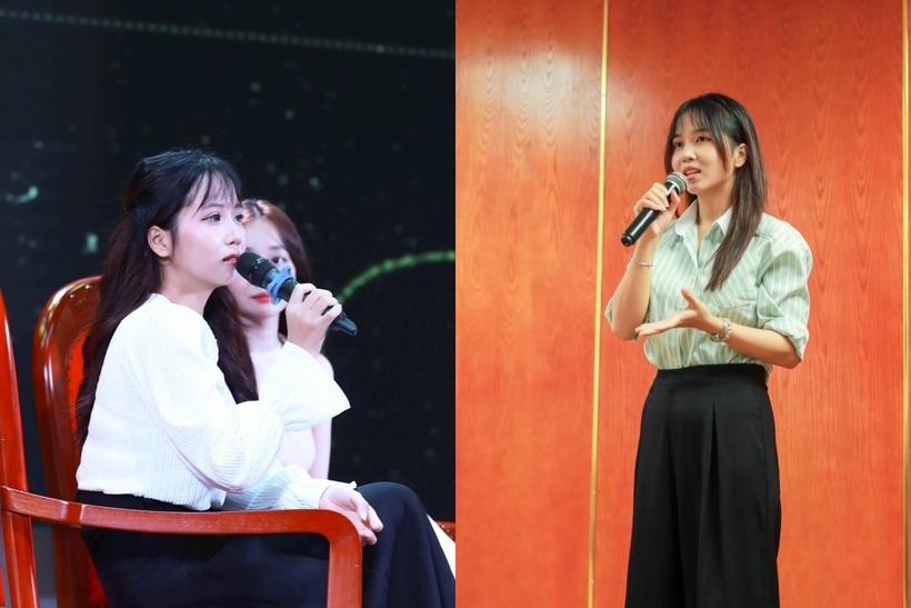 Không chỉ giỏi trong trường, Ngọc Hoài còn rất năng nổ và cầu tiến bên ngoài xã hội. Ảnh: NVCC