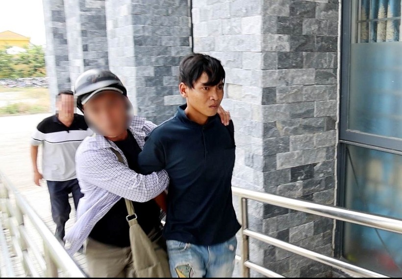 Nghi phạm bị bắt sau chưa đầy 24 giờ gây án. Ảnh: Công an An Giang