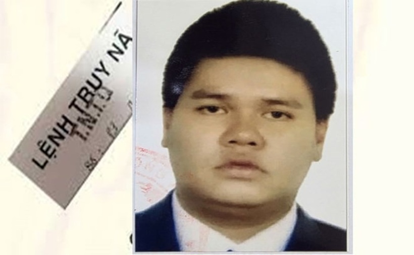 Bị can Thái Thành Vinh đang bị truy nã. (Ảnh: Cơ quan công an)