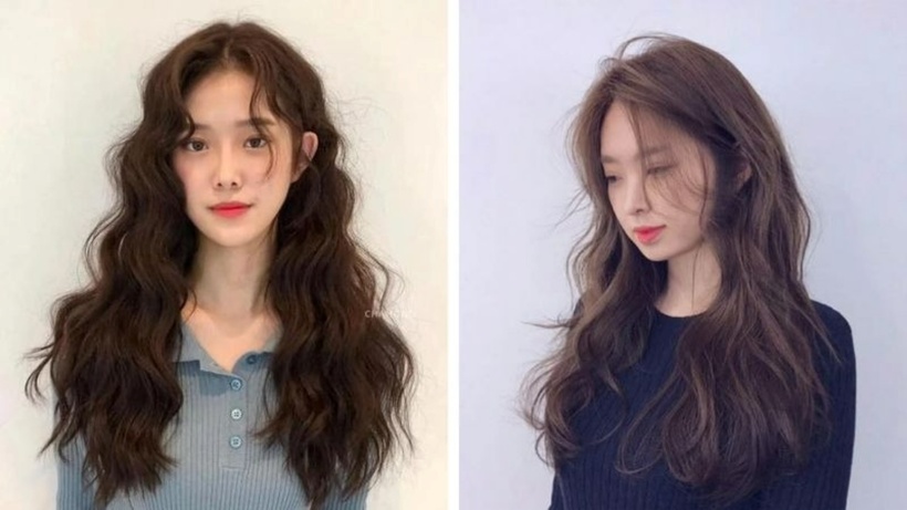 Kết hợp giữa tóc xoăn sóng nước với layer sẽ mang đến cho bạn một trải nghiệm hoàn toàn mới. Ảnh minh họa.