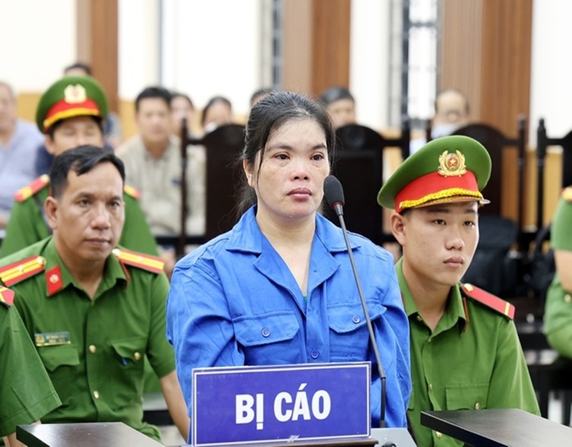 Bị cáo Nguyễn Thị Kiều Phương tại tòa. (Ảnh: Người lao động)