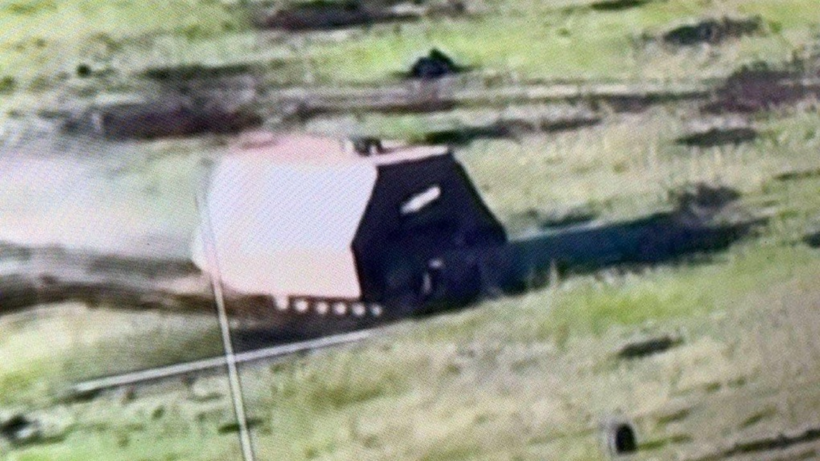 Chiếc xe tăng "mai rùa" của Nga. (Ảnh: Forbes).