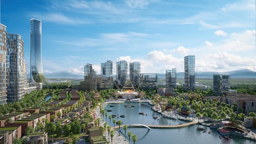 Không chỉ mang ý nghĩa về sự phát triển kinh tế, tòa tháp 69 tầng Đà Nẵng còn hướng đến một biểu tượng tổng hòa, mang ý nghĩa văn hóa truyền thống, giá trị kết nối vùng miền và khát vọng vươn mình của thành phố.