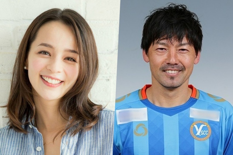 Nữ diễn viên - người mẫu Kato Rosa và cầu thủ bóng đá Matsui Daisuke.