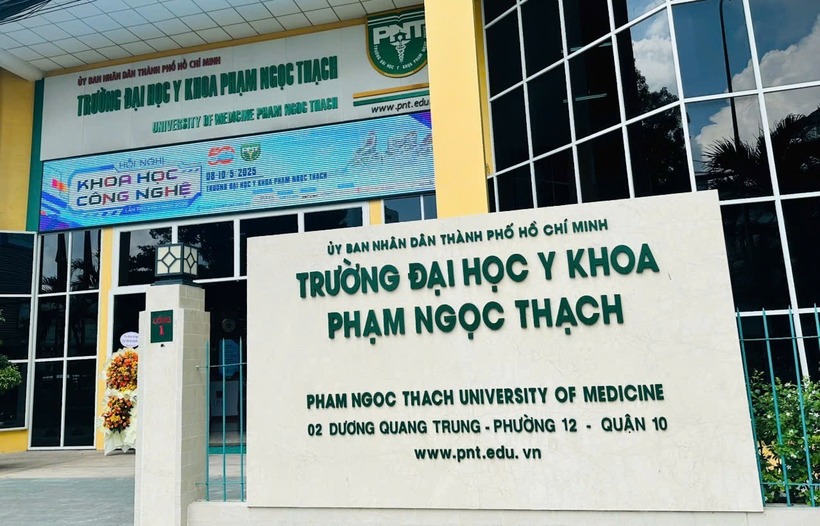 Trường Đại học Y khoa Phạm Ngọc Thạch. Ảnh: Thanh niên