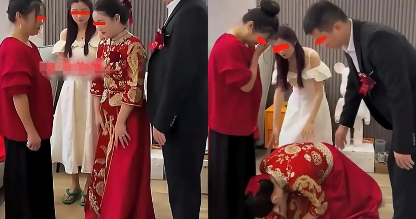 Cô dâu tuyên bố cắt đứt quan hệ vì một lý do "khó tin". Ảnh: Sohu