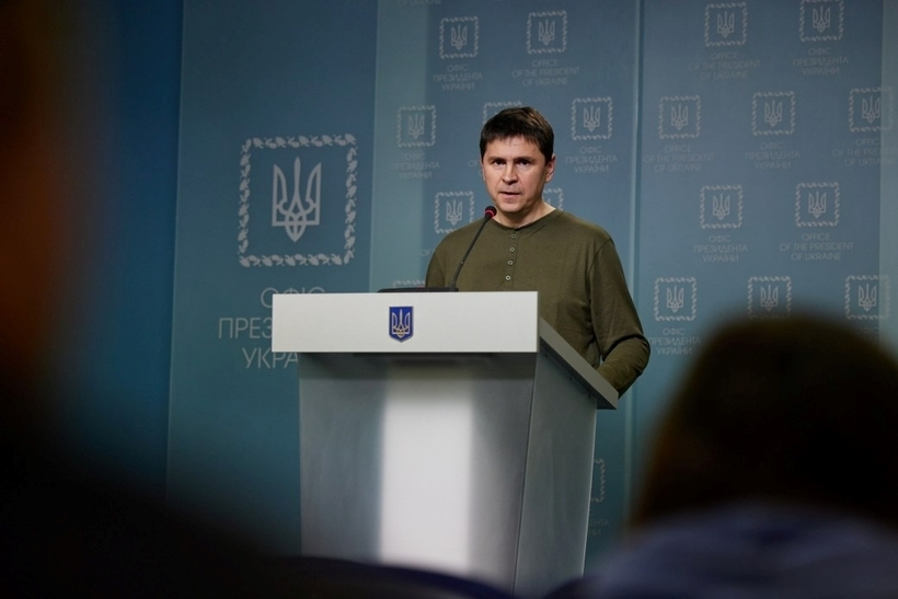 Cố vấn cấp cao của Tổng thống Ukraine Mikhail Podoliak. Ảnh: Reuters