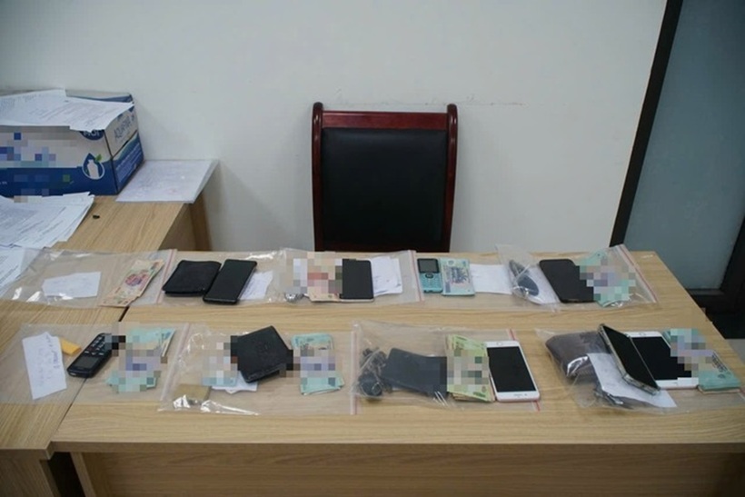 Tang vật của vụ án. Ảnh: Người lao động