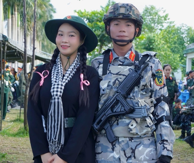 Trúc Nghi và Văn Quyến nên duyên nhờ A80. Ảnh: Dân Trí