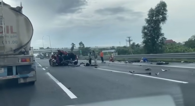 Hiện trường vụ tai nạn