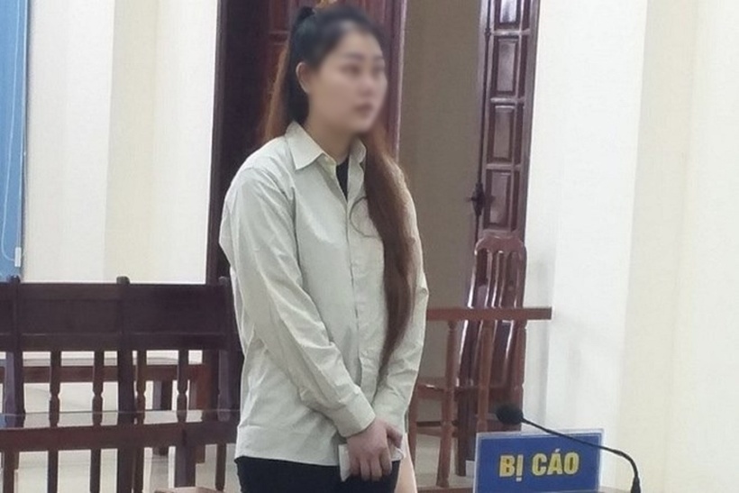 Bị cáo Ngọc tại phiên toà. Ảnh: Lao động