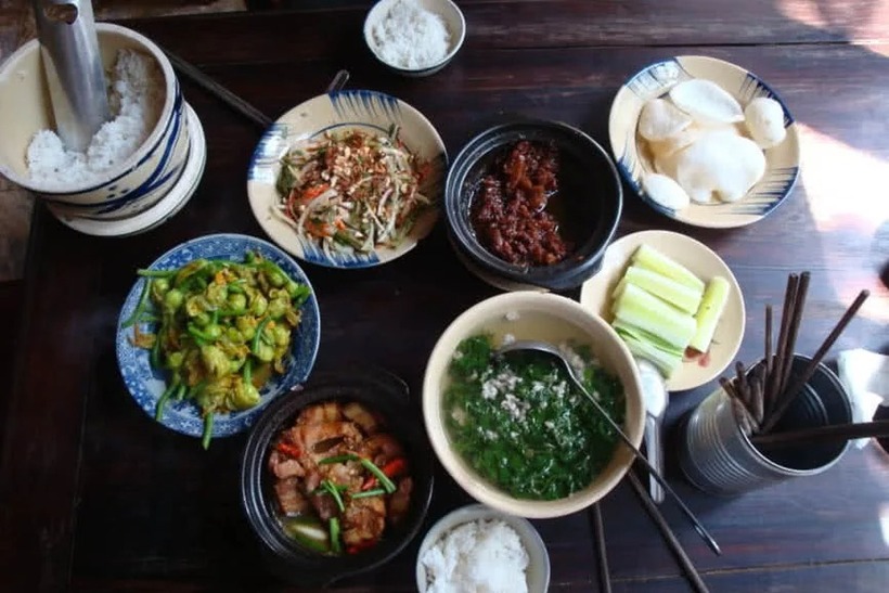Những món ăn đơn giản, nhưng đầm ấm
