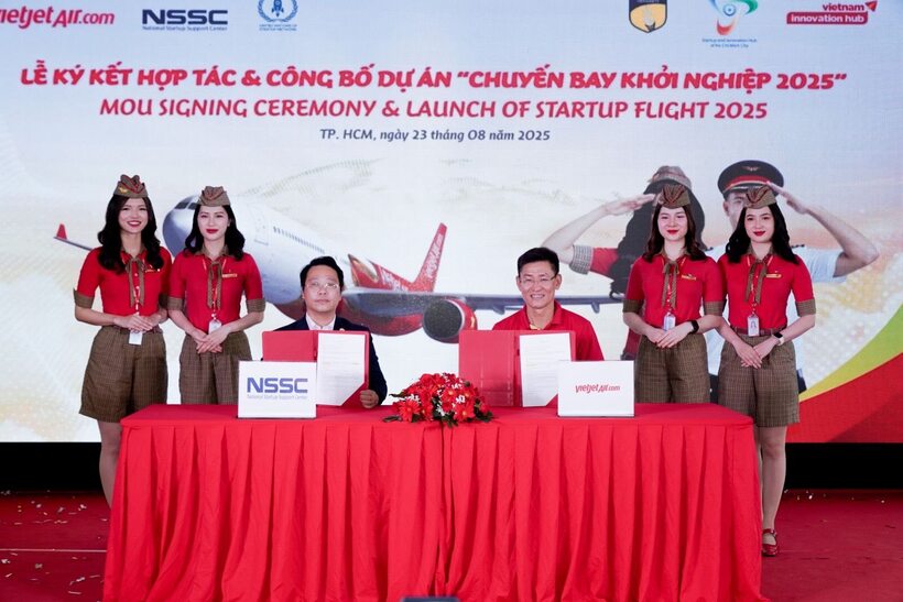 Vietjet đồng sáng lập “Chuyến bay Khởi nghiệp”, sáng kiến thúc đẩy đổi mới sáng tạo Việt Nam - Ấn Độ - 3