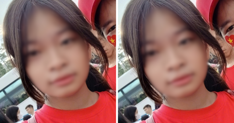 Bé gái N.A. (Ảnh: GĐCC)