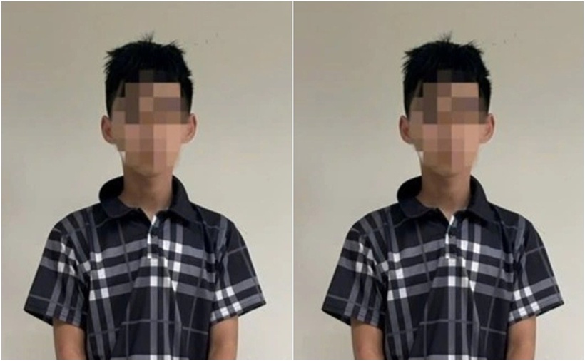 Đối tượng Phạm Tuấn K. tại cơ quan công an. (Ảnh: Công an phường Phù Liễn, Hải Phòng)