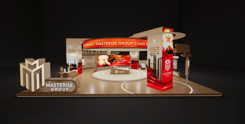 Masterise Group là một trong 20 doanh nghiệp tư nhân tiêu biểu được lựa chọn để góp mặt tại Triển lãm Thành tựu Đất nước 2025. Ảnh: Masterise Group