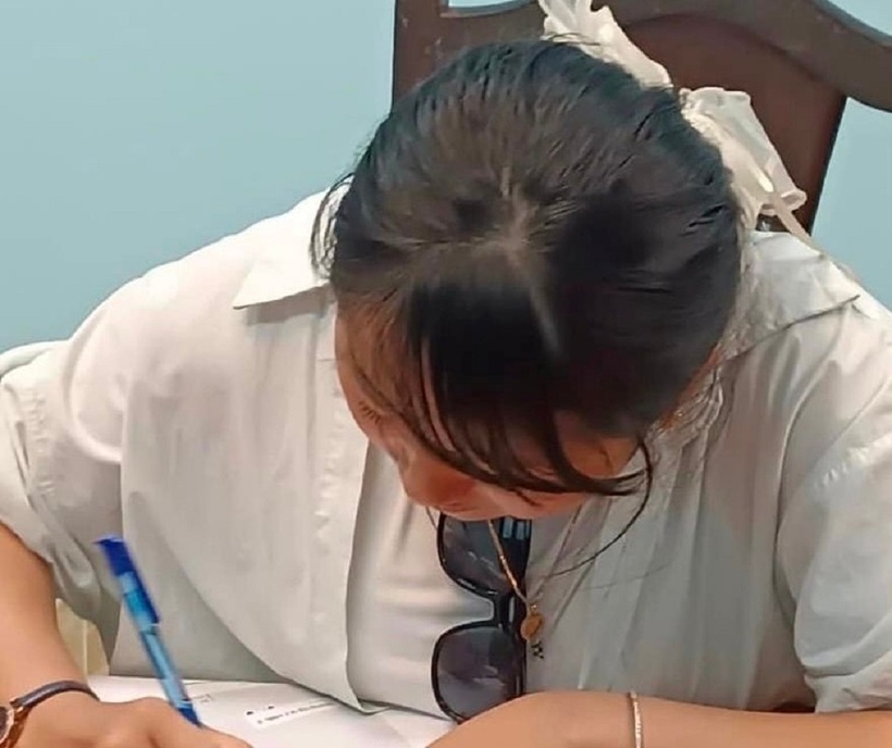 "Tú bà" Hậu. Ảnh: Công Lý