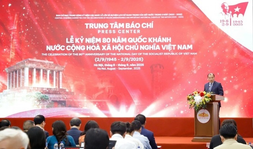 Thứ trưởng Lê Hải Bình phát biểu tại sự kiện.