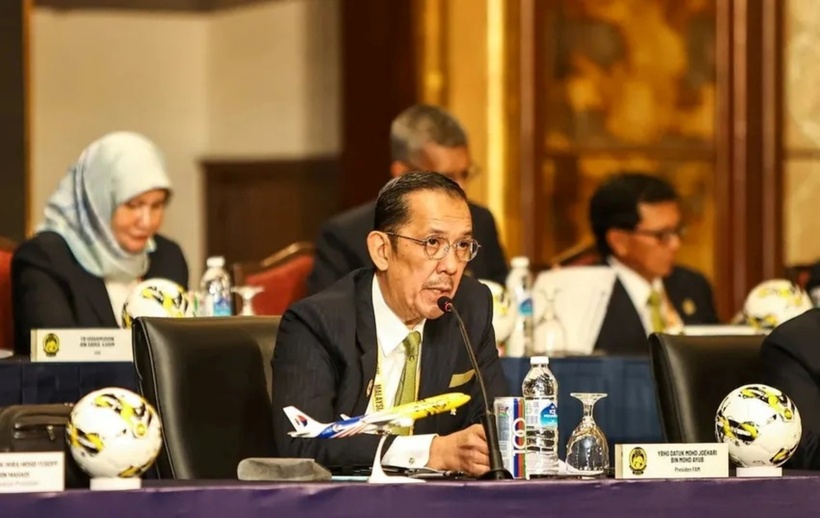 Ông Datuk Joehari Ayub rời ghế Chủ tịch FAM. Ảnh: NST.