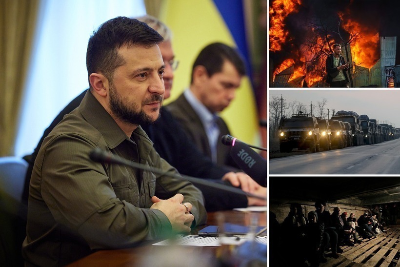 Tổng thống Ukraine Volodymyr Zelensky. Ảnh: NYP