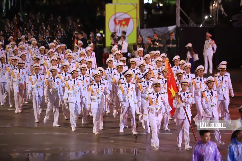 Khối quân nhân Trung Quốc luyện tập trên Quảng trường Ba Đình - 17