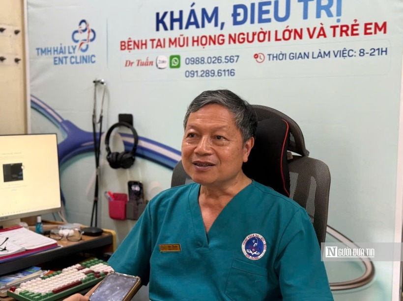 Cựu chiến binh, đại tá Trần Văn Tuấn.