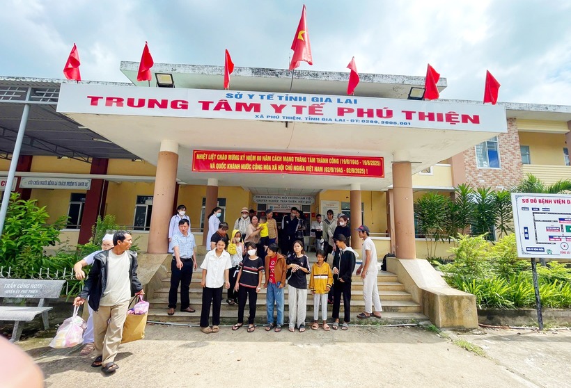 Một số bệnh nhân trong vụ ngộ độc đã được xuất viện. Ảnh: PLO