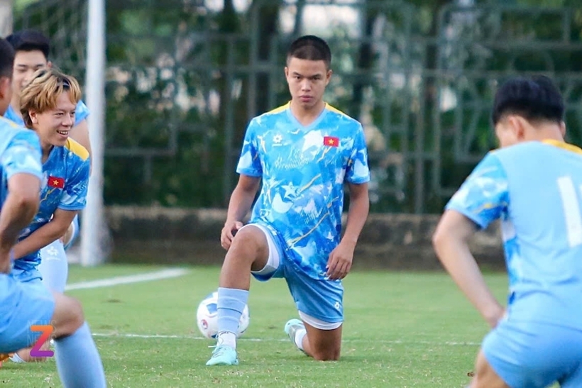 Tiền vệ Trần Thành Trung không có tên trong danh sách các cầu thủ U23 Việt Nam tham gia vòng loạt U23 châu Á 2026. Ảnh: Tri Thức