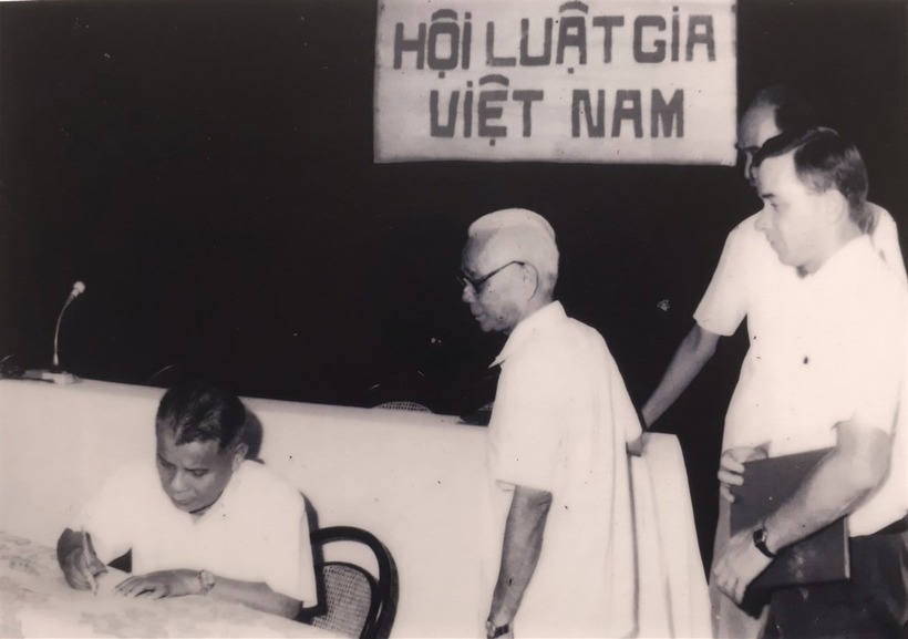 Quá trình hình thành, ra đời của Hội Luật gia Việt Nam không tách rời những sự kiện quan trọng của đất nước và sự hình thành của đội ngũ luật gia của nước Việt Nam Độc lập – Tự do (Ảnh tư liệu).