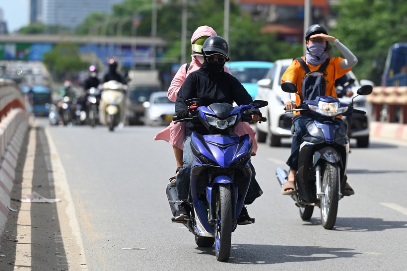 Hà Nội nắng nóng. Ảnh minh hoạ.
