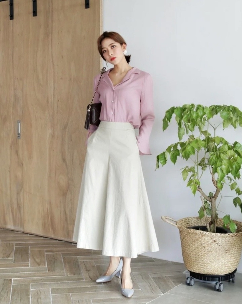 Quần giả váy có tính ứng dụng cao, đem đến sự mới lạ trong phong cách thời trang nhưng vẫn không làm mất đi yếu tố thoải mái. Ảnh minh họa: VTC News
