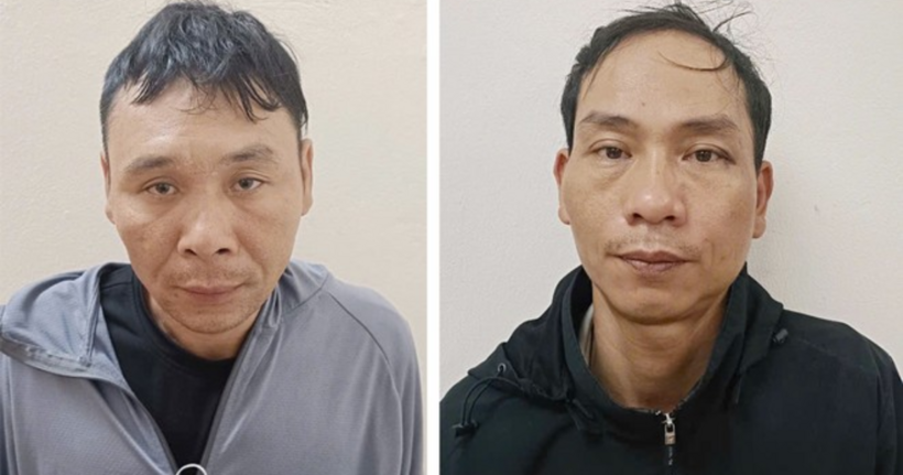 Hai đối tượng đều cùng tên Nguyễn Mạnh Hùng. (Ảnh: Trường Văn)