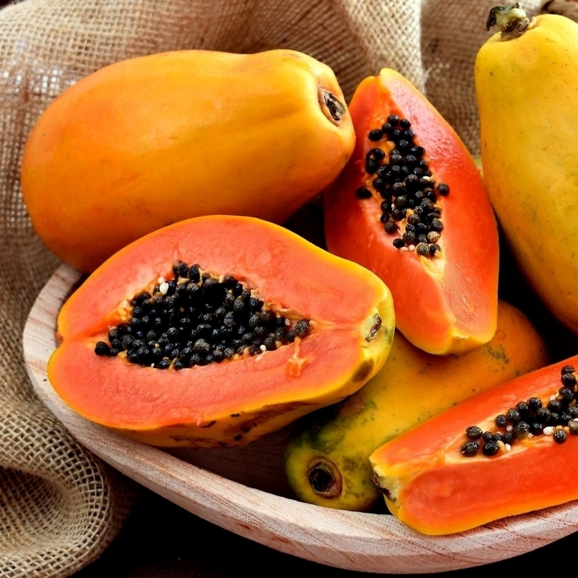 Đu đủ là một loại trái cây tốt cho mái tóc. Ảnh minh họa