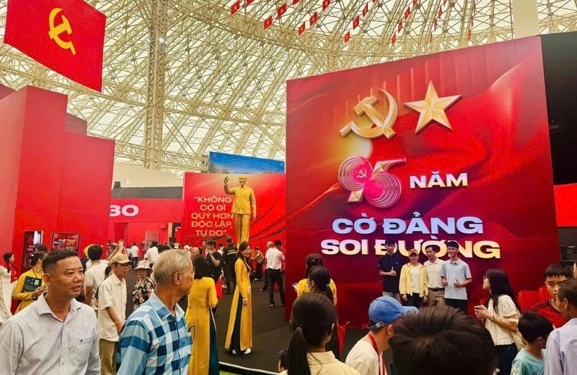 Triển lãm thành tựu Đất nước được kéo dài thời gian đến hết ngày 15/9. (Ảnh: VOV)